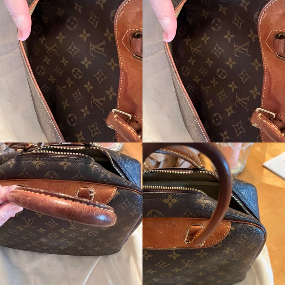 Louis Vuitton Brown Monogram Satchel - Picture 10 of 15